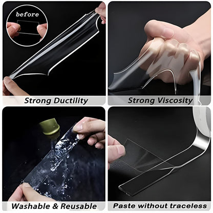Waterproof Transparent Double-Sided Adhesive Tape | Buy 1 Get 1 FREE